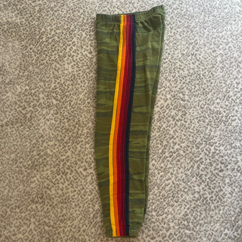 CAMO KIDS AVIATOR NATION SWEATPANTS!!